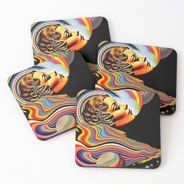 Item preview, Psychedelic space lady designed and sold by merrypranxter.
