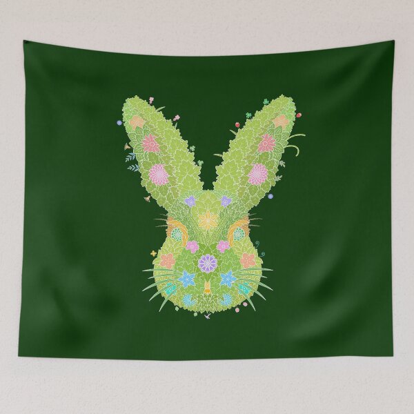 Item preview, Floral  Animal "Rabbit" WeArePrettierThanFlowers designed and sold by 366birthflower.
