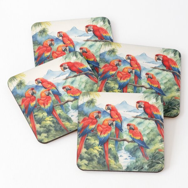 Item preview, La guacamaya roja la serie v3 designed and sold by Helios Be. Lavsh.