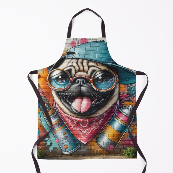 Item preview, Pug Graffiti designed and sold by connie campbell.