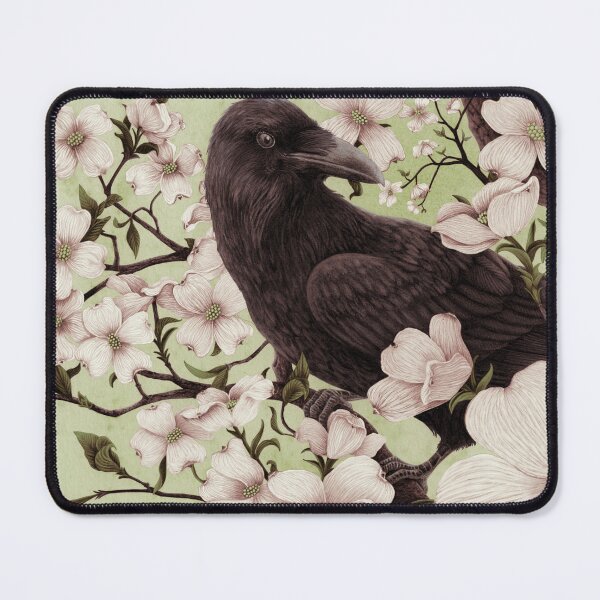 Item preview, Raven in Magnolias designed and sold by ECraster.