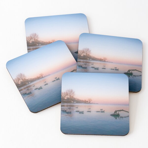 Item preview, Sunset Swim in Lake Ontario, Painting Effect designed and sold by jrtwynam.