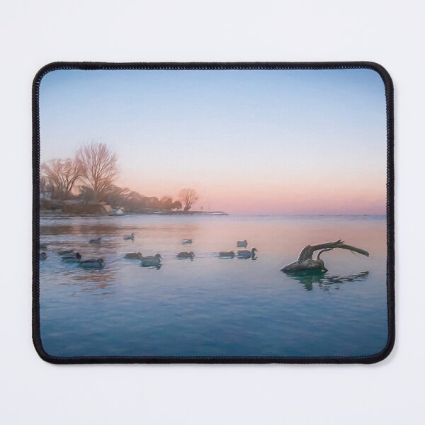 Item preview, Sunset Swim in Lake Ontario, Painting Effect designed and sold by jrtwynam.