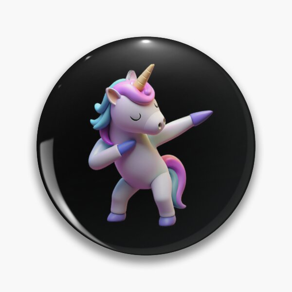 Item preview, Dabbing Unicorn Emoji designed and sold by bearslover.