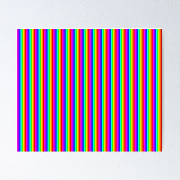 Item preview, Tiny Rainbow Pinstripes (Vertical) designed and sold by BeJolley.