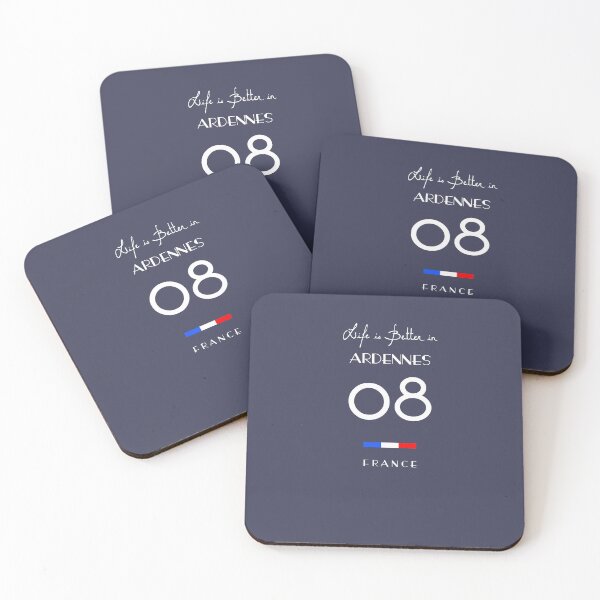 Item preview, Life is better in ARDENNES Number 08 Grand Est France  designed and sold by frenchsalsa.