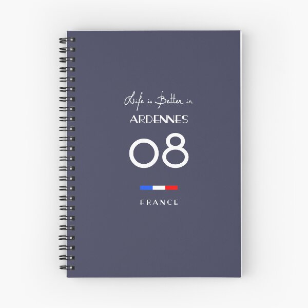 Item preview, Life is better in ARDENNES Number 08 Grand Est France  designed and sold by frenchsalsa.