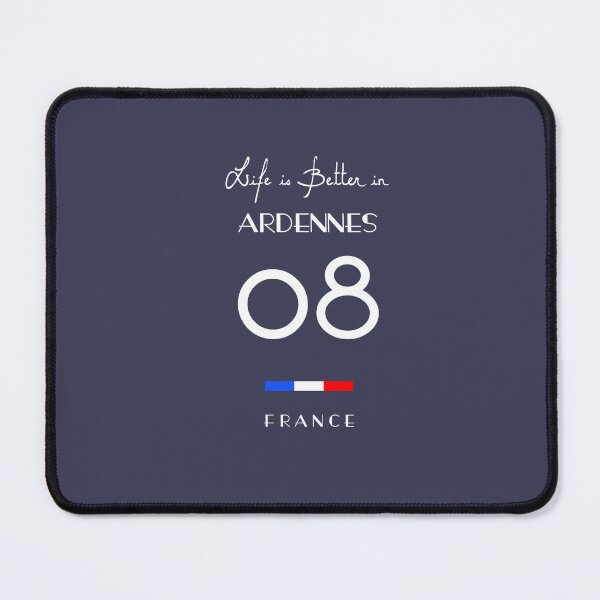 Item preview, Life is better in ARDENNES Number 08 Grand Est France designed and sold by frenchsalsa.