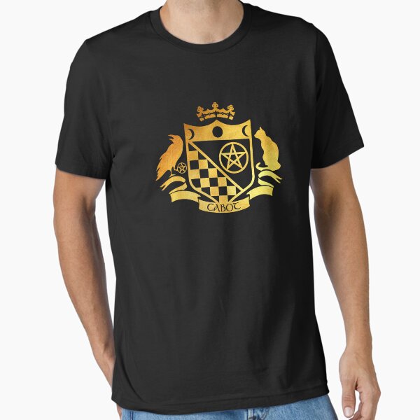 Vista previa del artículo con la obra «Escudo de la tradición de Cabot (oro simulado)», diseñado y vendido por Cabot Kent  Hermetic Temple.