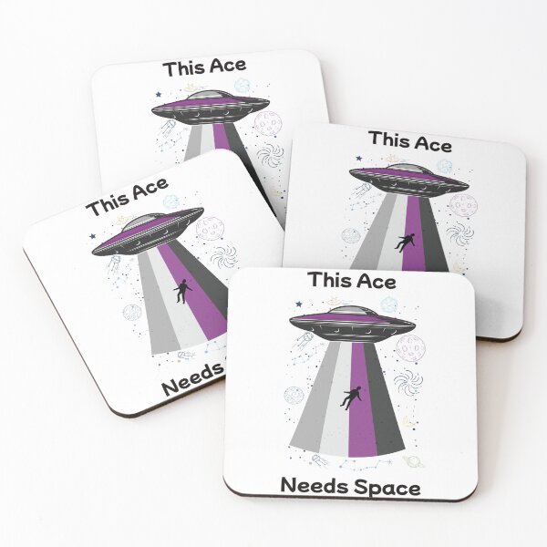 Item preview, Ace Pride - This Ace Needs Space designed and sold by writeabledreams.