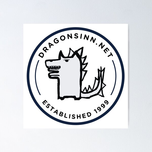 Dragonsinn Logo Poster