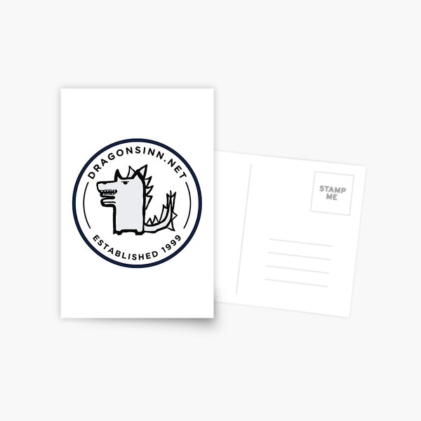 Dragonsinn Logo Postcard