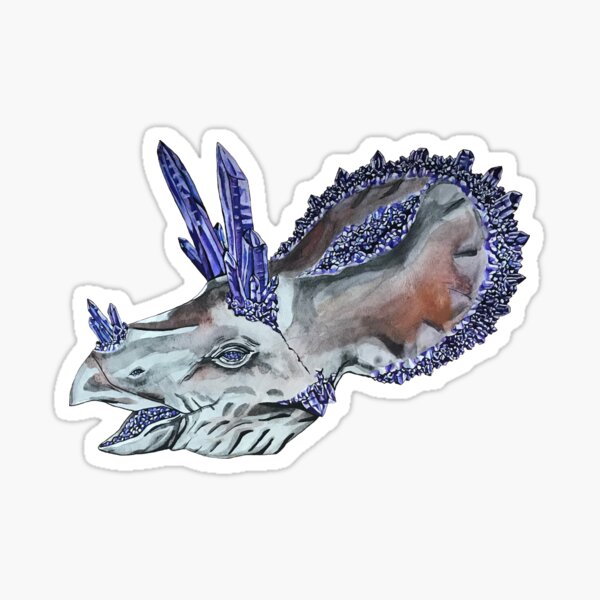 Item preview, Triceratops Geode  designed and sold by RaLiz.