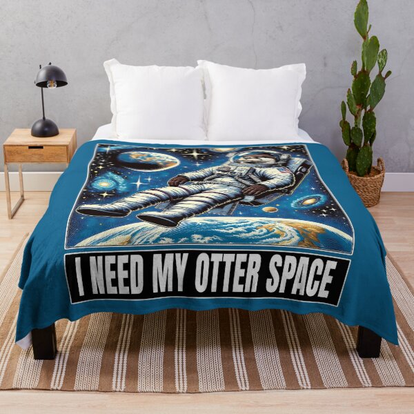 Item preview, I Need My Otter Space designed and sold by DigiTiki.