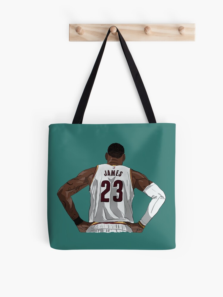 LeBron James Jersey Back Tote Bag for Sale by JJMoe7