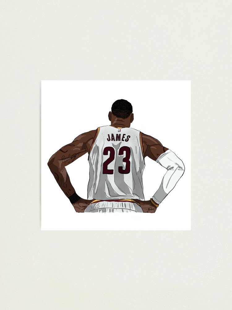 Lebron james clearance back of jersey