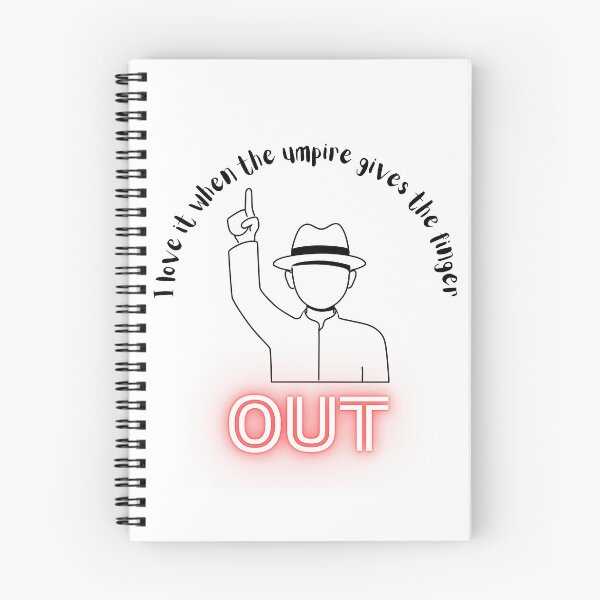 Item preview, I love it when the umpire gives the finger, out designed and sold by IFarty.