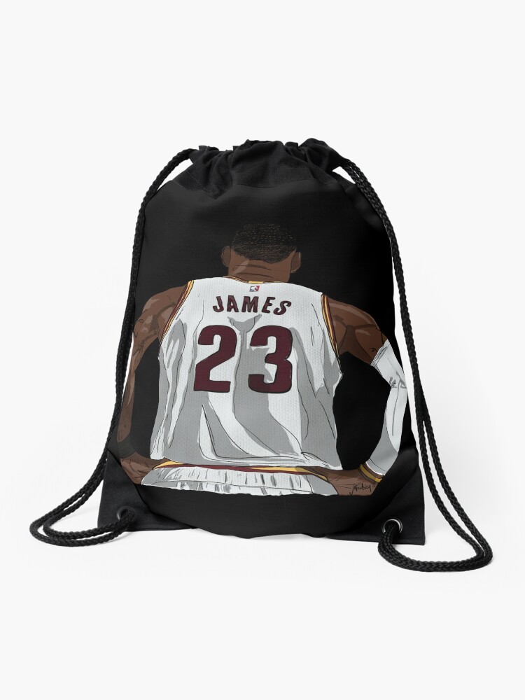 LeBron James Jersey Back Art Print for Sale by JJMoe7