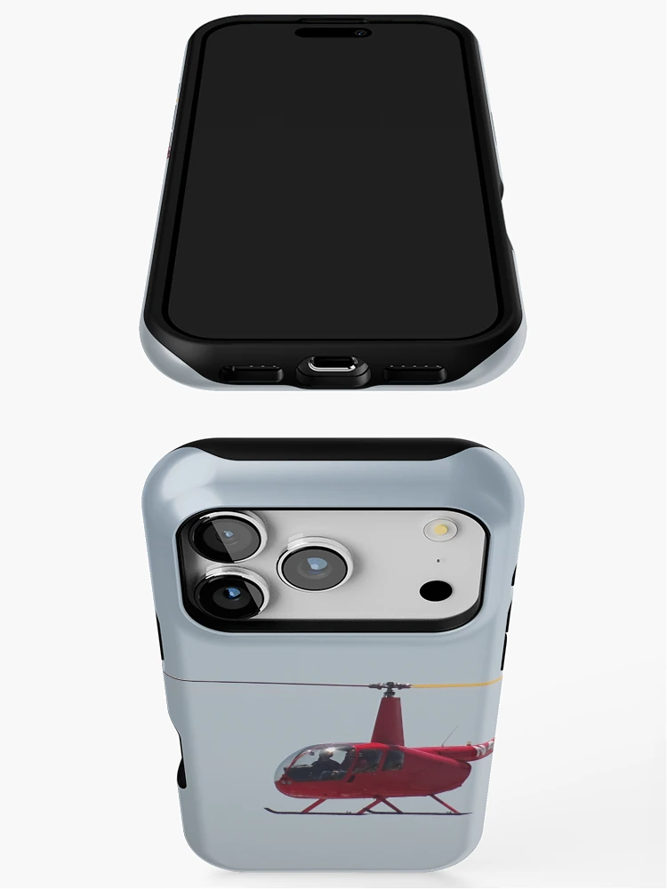 Thumbnail 3 of 4, iPhone Case, Robinson R44 II N440SA designed and sold by Rorymacve.