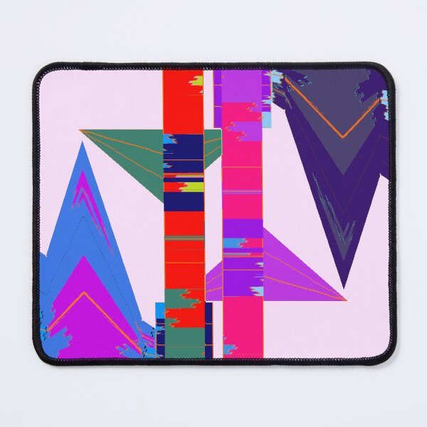 Item preview, Colorful Abstract Distorted Triangles designed and sold by MusicArtAndGrind.