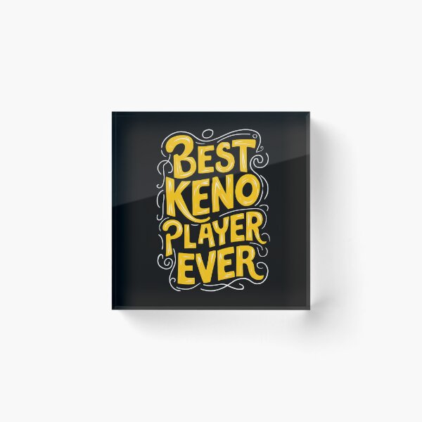 Item preview, Keno Casino Gambling Best Player Ever designed and sold by SloganExpress.