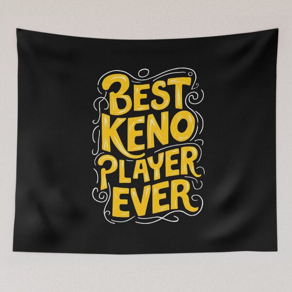 Item preview, Keno Casino Gambling Best Player Ever designed and sold by SloganExpress.