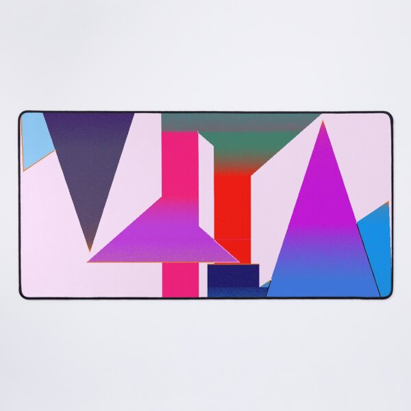 Item preview, Colorful Abstract Triangles designed and sold by MusicArtAndGrind.
