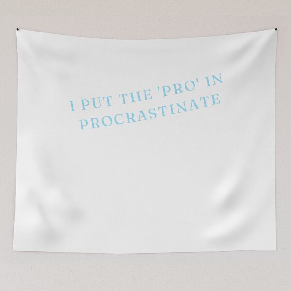 Item preview, Become a professional procrastinator designed and sold by DudzDesignz.