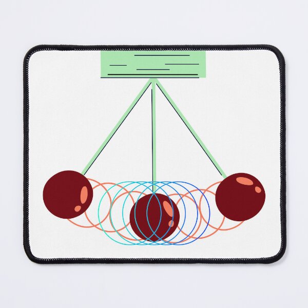 Item preview, Transfer of Kinetic Energy Art designed and sold by Modern-Tropical.