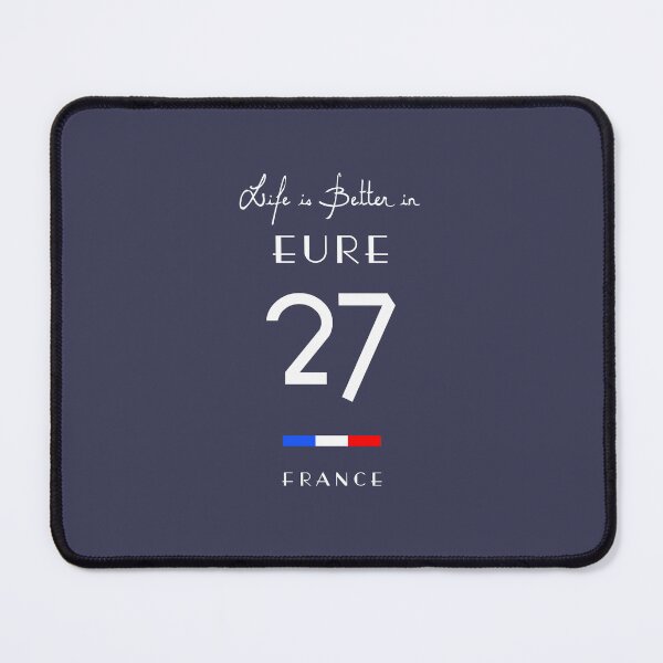 Item preview, Life is better in EURE Number 27 Normandy France designed and sold by frenchsalsa.