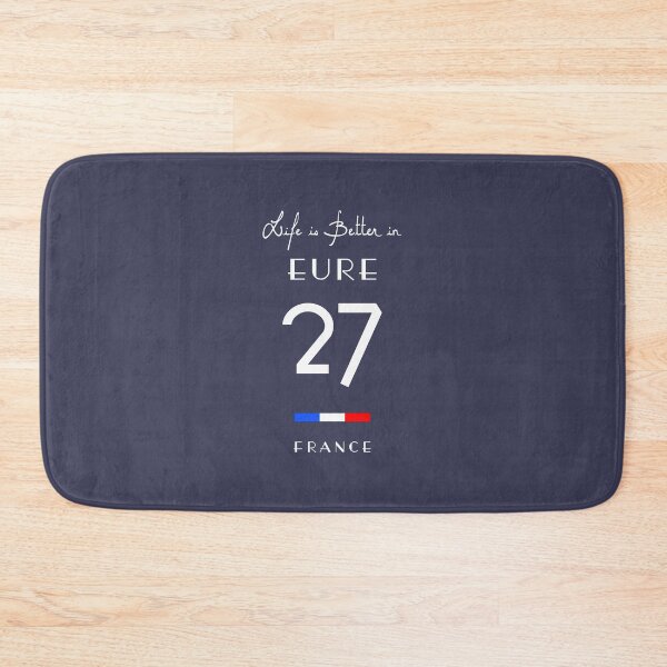 Item preview, Life is better in EURE Number 27 Normandy France designed and sold by frenchsalsa.