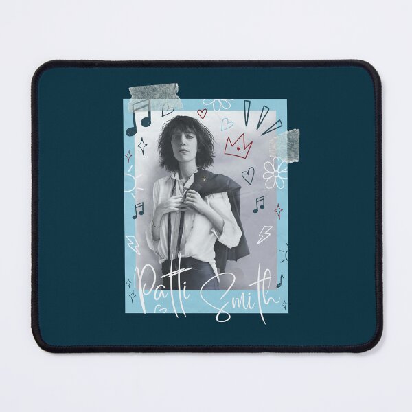 Item preview, Patti Smith scrapbook style picture designed and sold by BookLoversClubX.