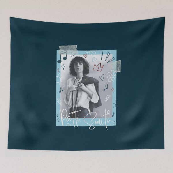 Item preview, Patti Smith scrapbook style picture designed and sold by BookLoversClubX.