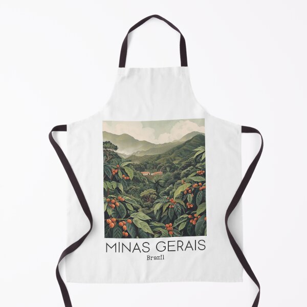 Item preview, A Vintage Travel Illustration of Minas Gerais - Brazil designed and sold by GoodOldVintage.