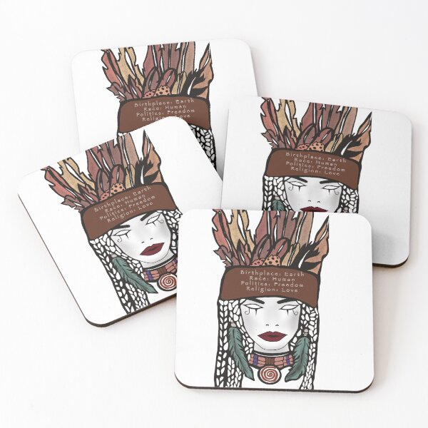 Item preview, Wild woman human rights indigenous designed and sold by Wildwood-Lovers.