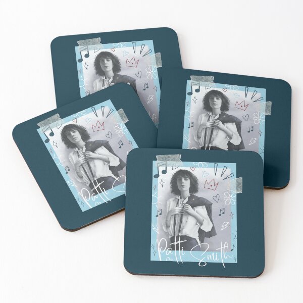 Item preview, Patti Smith scrapbook style picture designed and sold by BookLoversClubX.