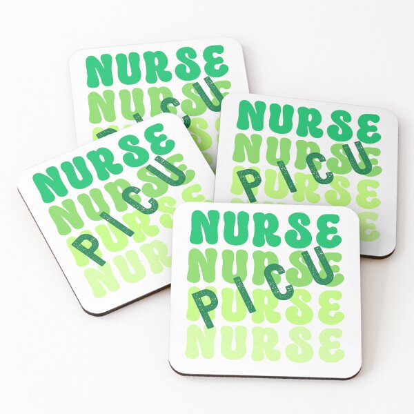 Item preview, PICU Nurse (Lime) designed and sold by Whackadoodletee.
