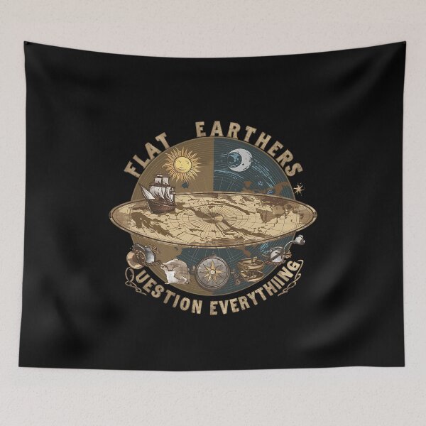 Item preview,  Flat earther designed and sold by DifferMindArt.