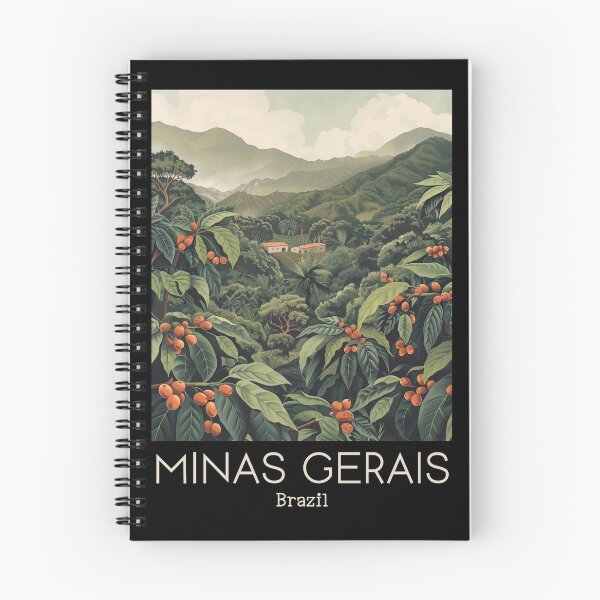 Item preview, A Vintage Travel Illustration of Minas Gerais - Brazil designed and sold by GoodOldVintage.