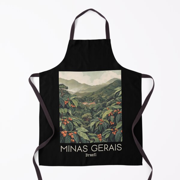 Item preview, A Vintage Travel Illustration of Minas Gerais - Brazil designed and sold by GoodOldVintage.