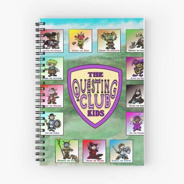 Item preview, Questing Kids Club Poster designed and sold by artisanspark.