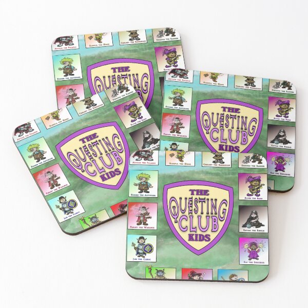 Item preview, Questing Kids Club Poster designed and sold by artisanspark.