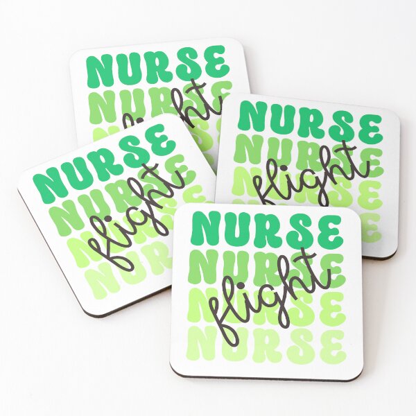 Item preview, Flight Nurse (Lime) designed and sold by Whackadoodletee.