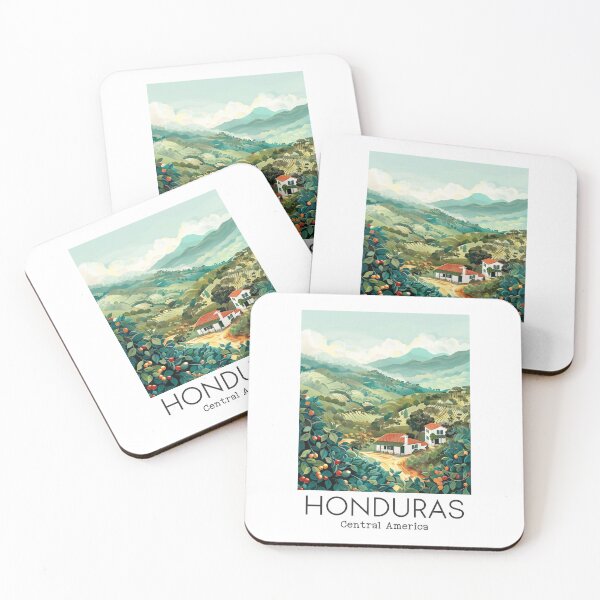 Item preview, A Vintage Travel Illustration of Honduras - Central America  designed and sold by GoodOldVintage.
