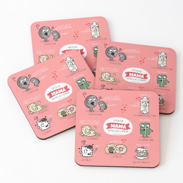 Item preview, Tipos de Mamás según las Comidas designed and sold by Claustronautas.