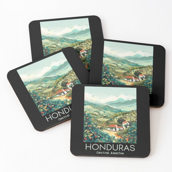 Item preview, A Vintage Travel Illustration of Honduras - Central America  designed and sold by GoodOldVintage.