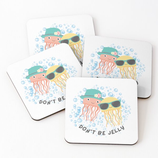 Item preview, Cute Jellyfish Don't Be Jelly designed and sold by LemonHorse.