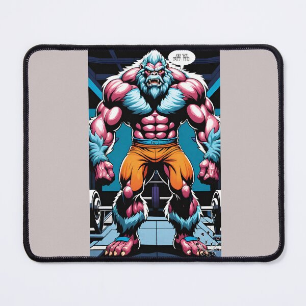 Item preview, Yeti en el gimnasio designed and sold by XXArrow.