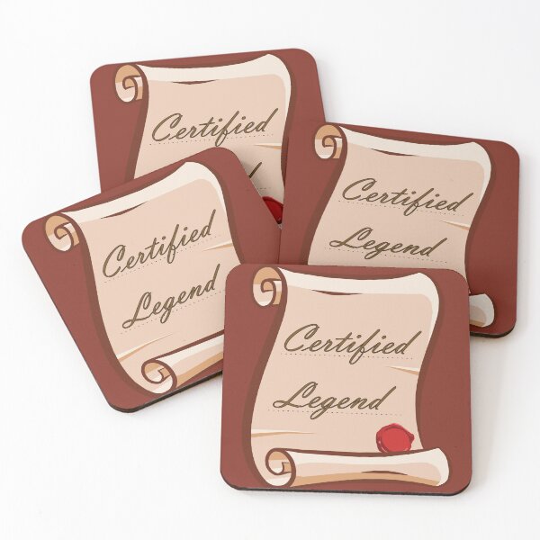 Item preview, Certified Legend Qualification Scroll designed and sold by Jovie-Patch.