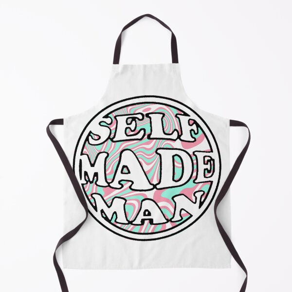 Item preview, self made man (flag background and bold borders) designed and sold by Alphameter.